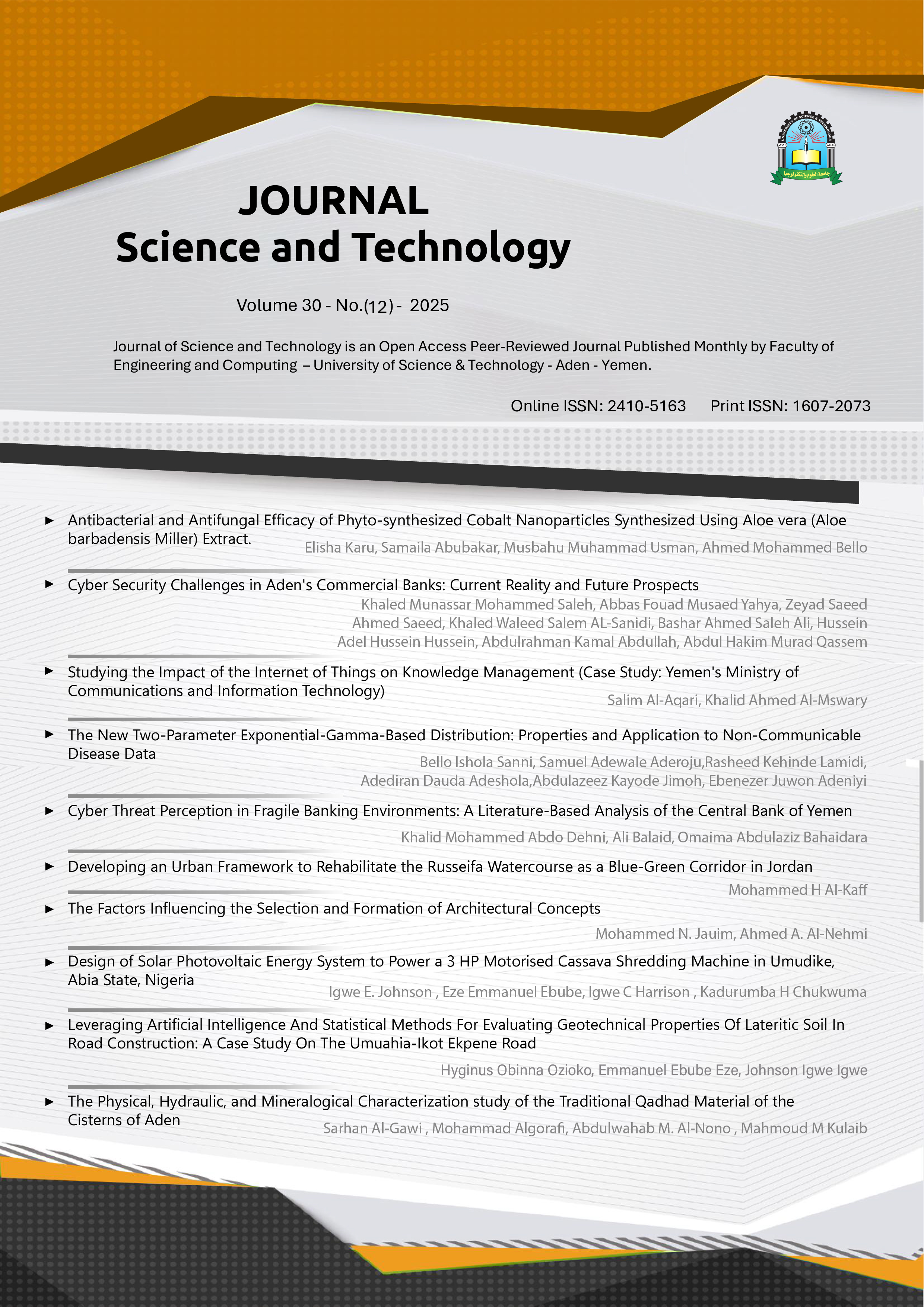 					View Vol. 30 No. 12 (2025)
				